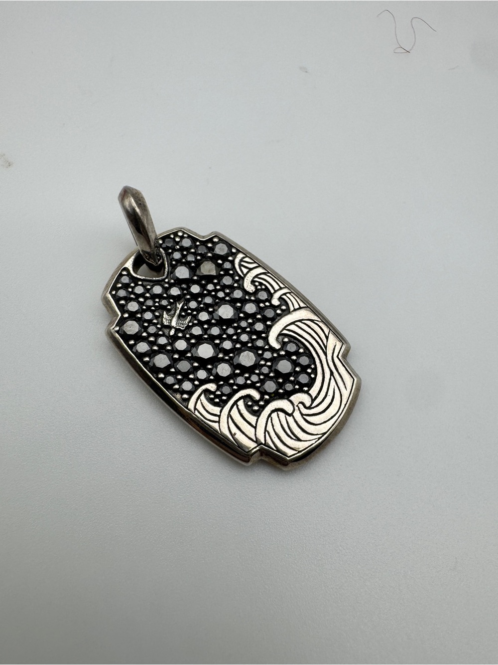 David Yurman Black Diamond Pendant